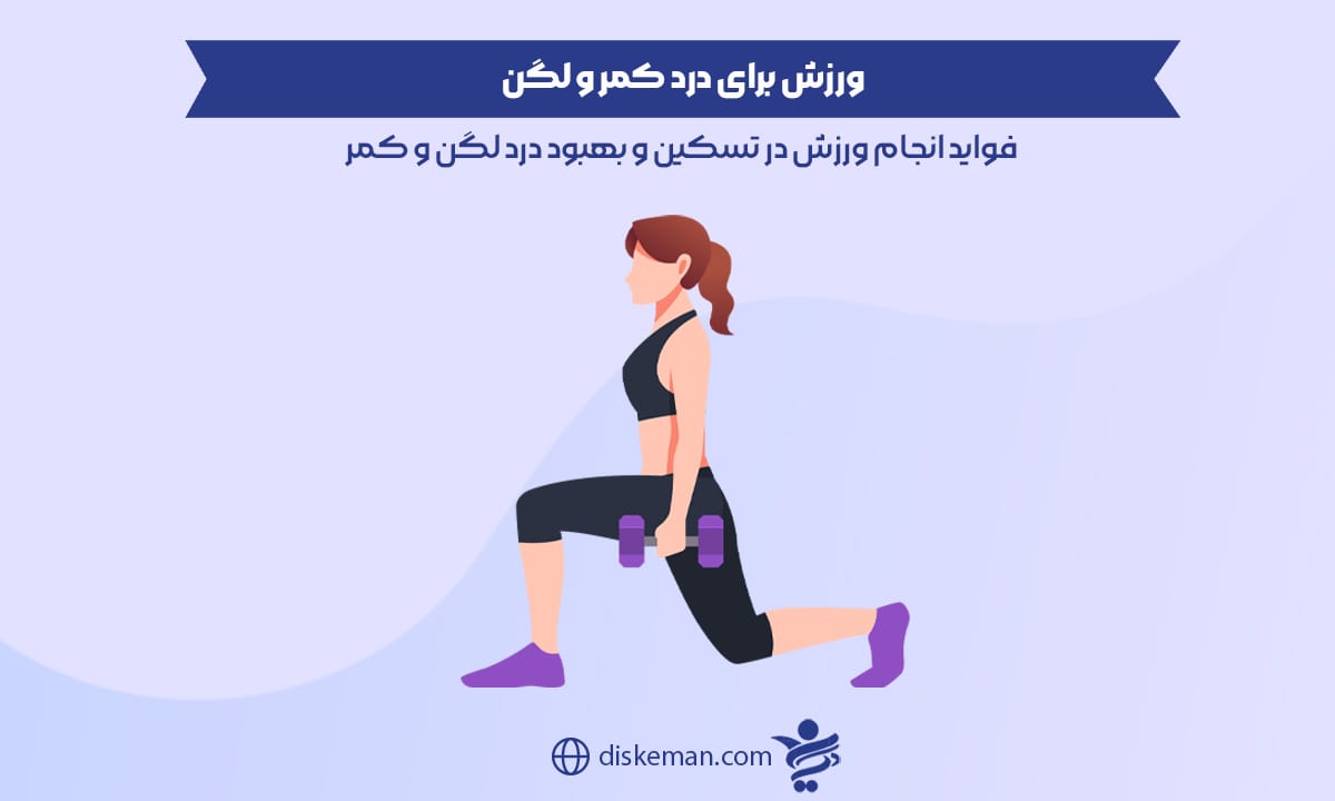 ورزش برای درد کمر و لگن